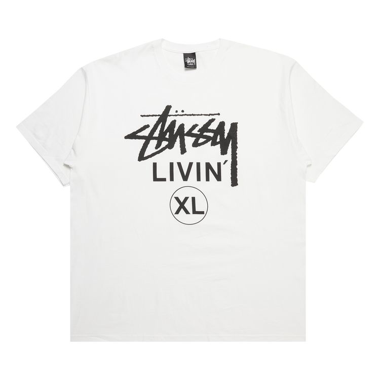Stussy Livin XL Tee White