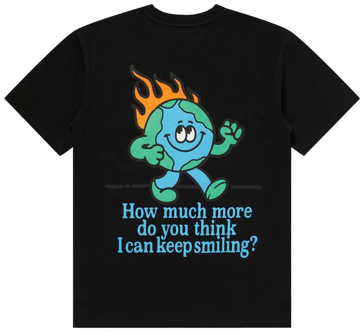 Market Keep Going T Shirt Vintage Black