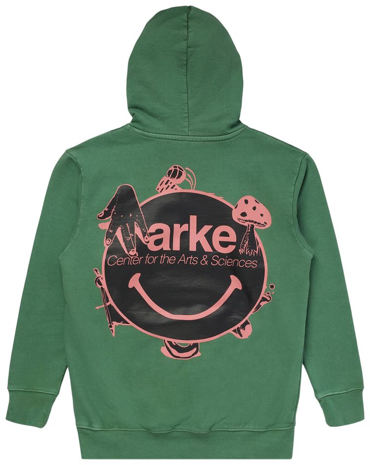 Market Smiley Arts  Sciences Hoodie Sage