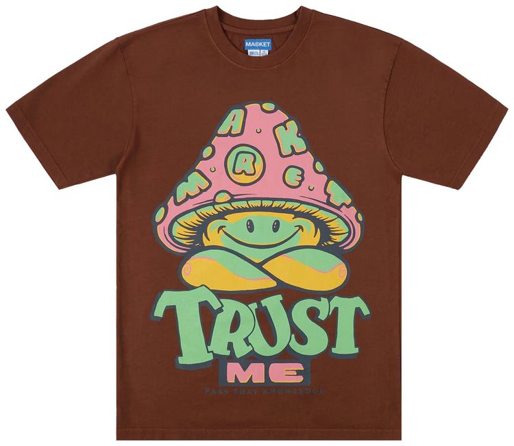 Market Smiley Guide Tee Acorn