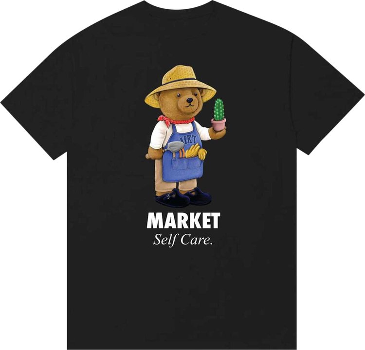 Market Botanical Bear Shirt 'Vintage Black'