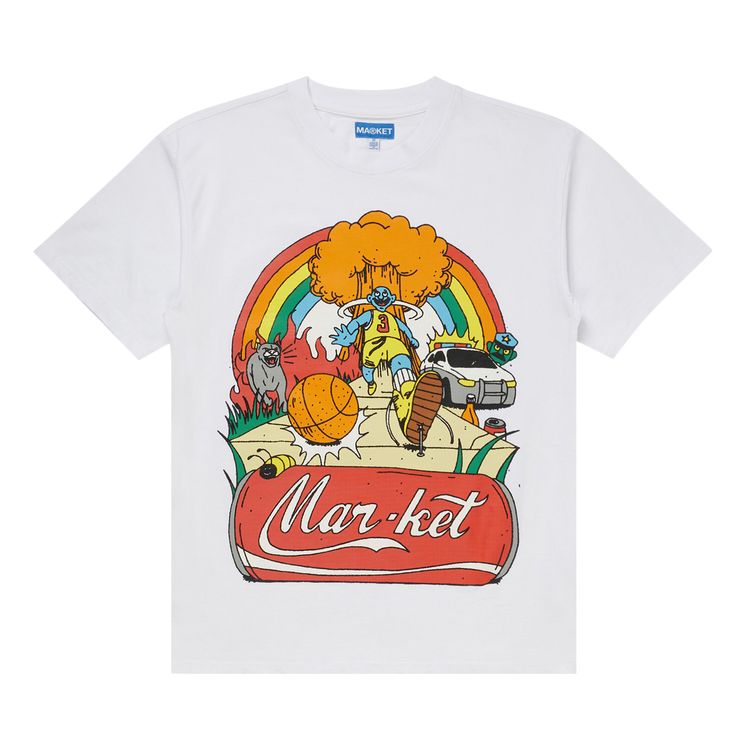 Market Good Day T Shirt Chalk