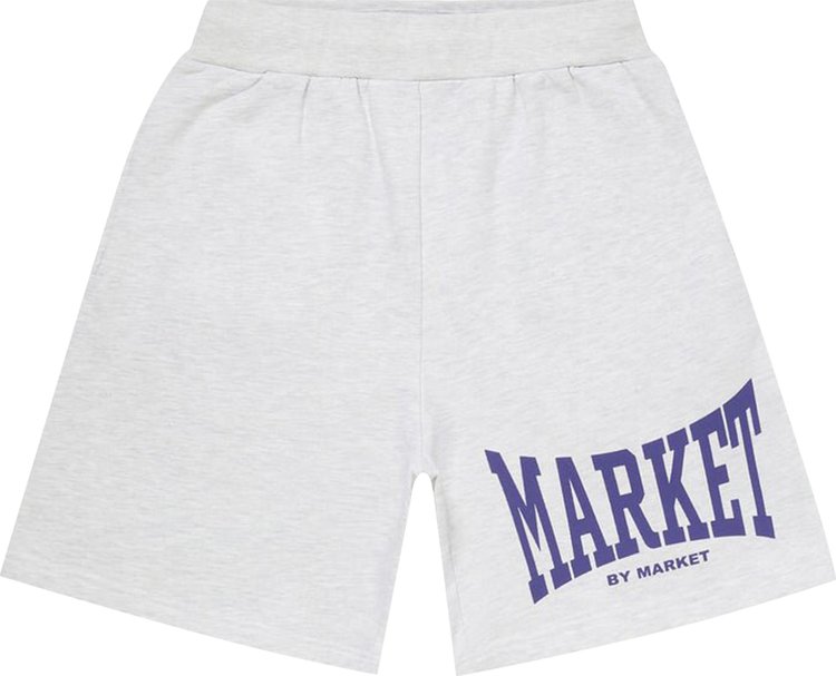 Market Persistent Logo Sweatshorts Ash Grey