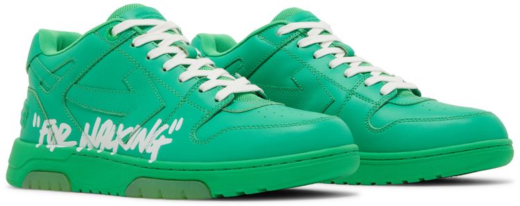 Off White Out of Office For Walking   Green