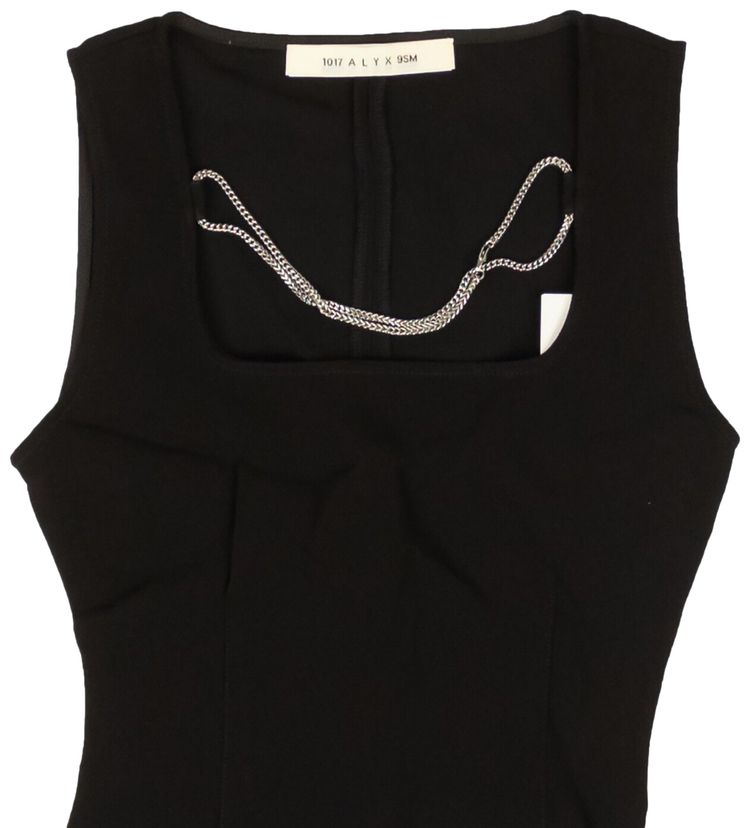 1017 ALYX 9SM Sleeveless Chain Top Black