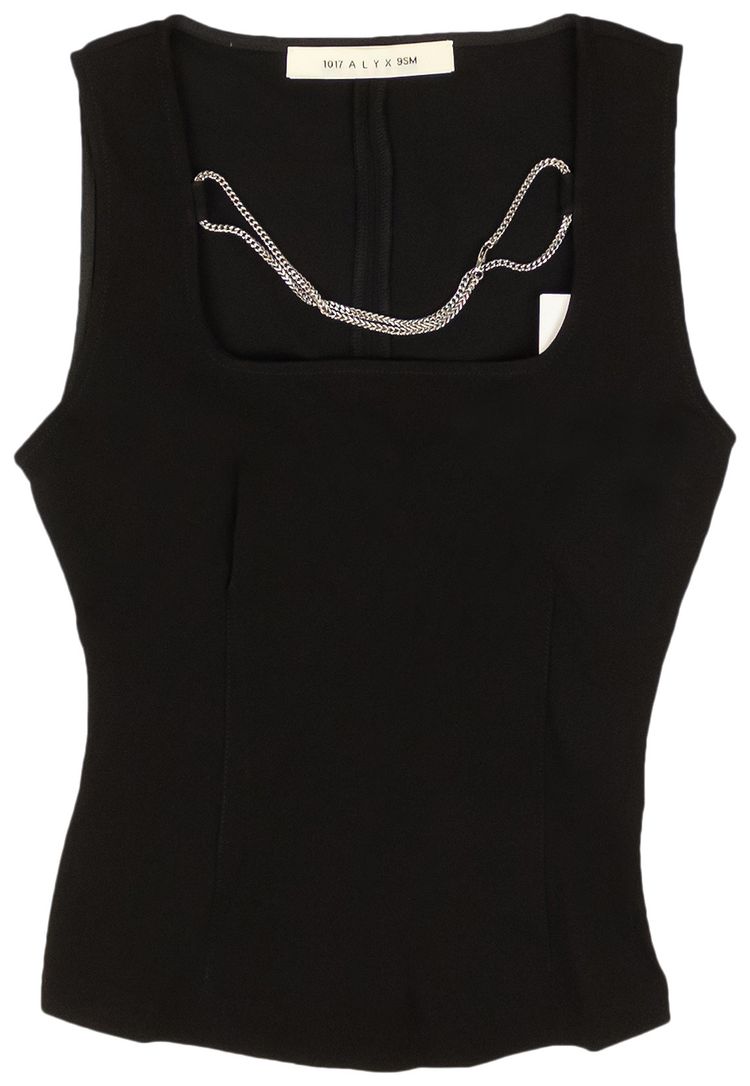 1017 ALYX 9SM Sleeveless Chain Top Black