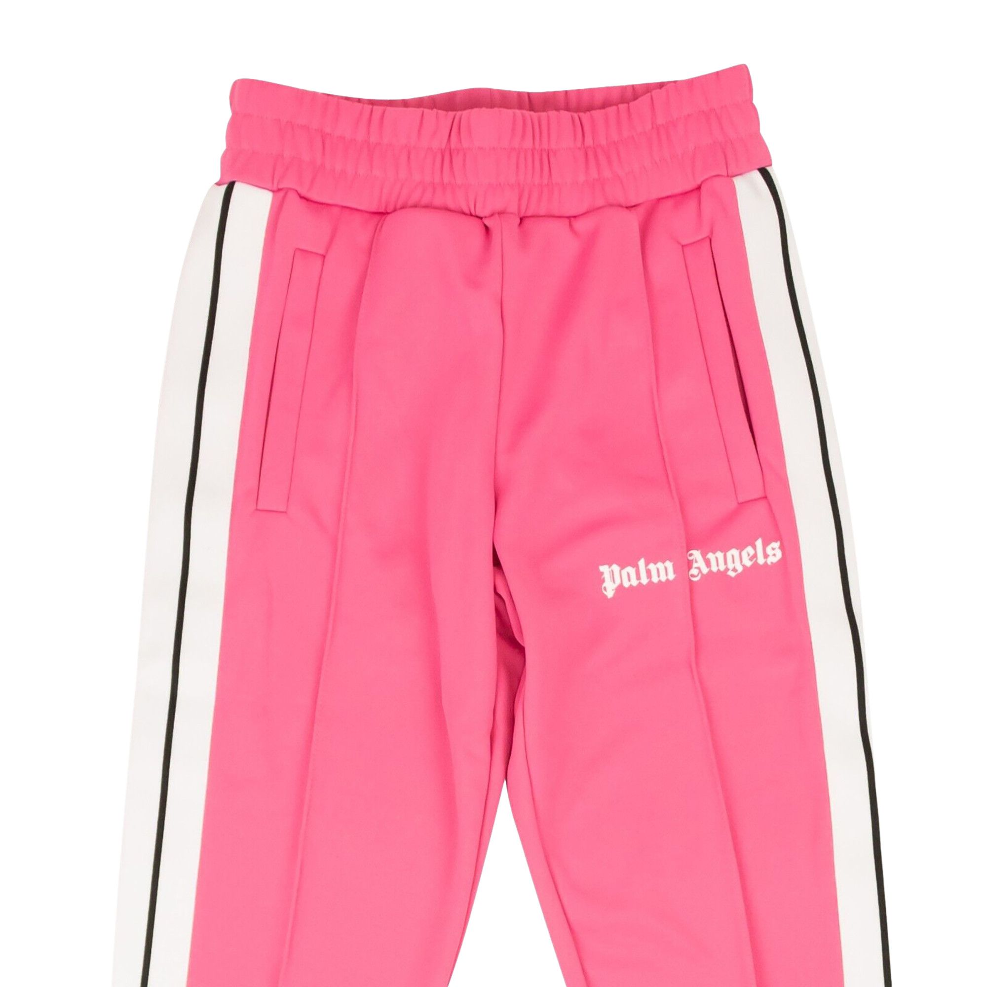 Size s Palm Angels Track Pants Fuchsia White