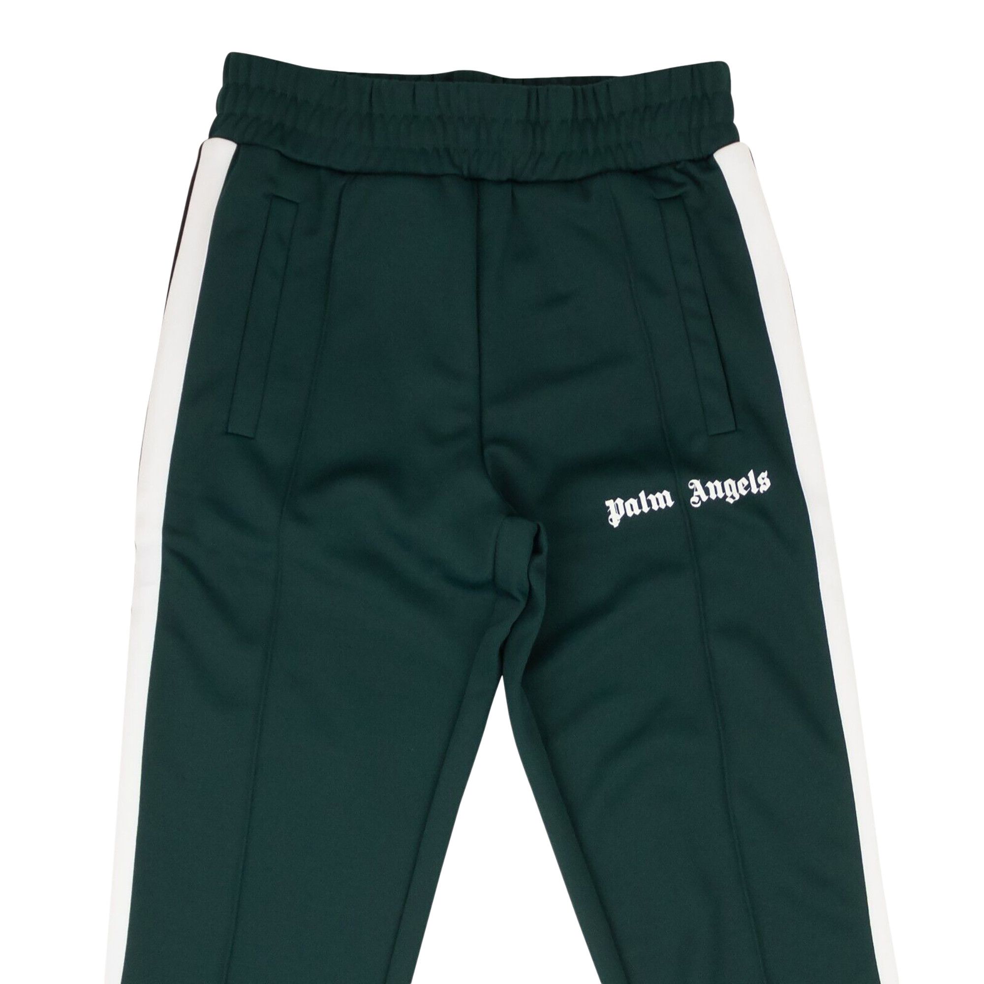 Buy Palm Angels Classic Track Pants Green White PMCJ001C99FAB0015501 GOAT SA