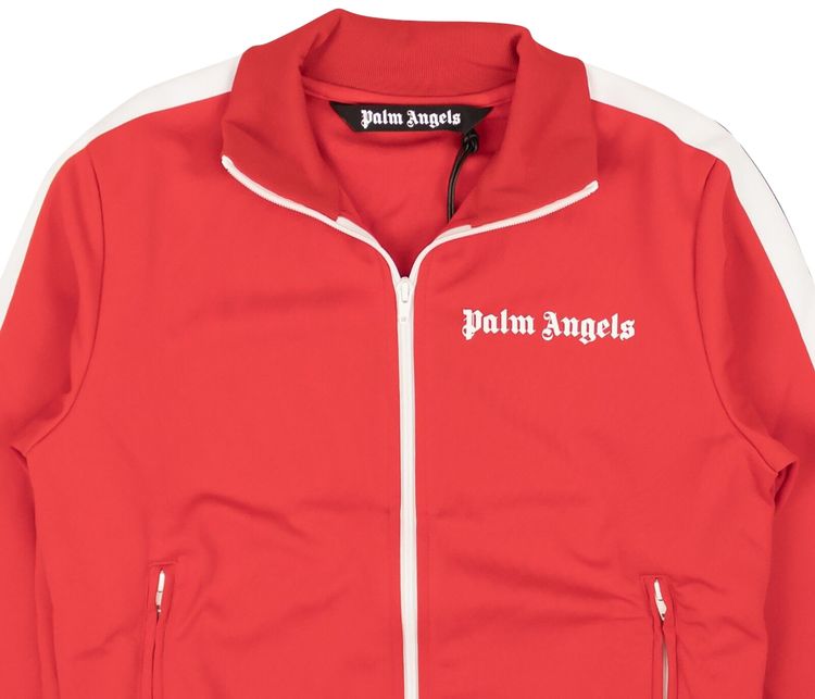 Palm Angels Classic Track Jacket RedWhite