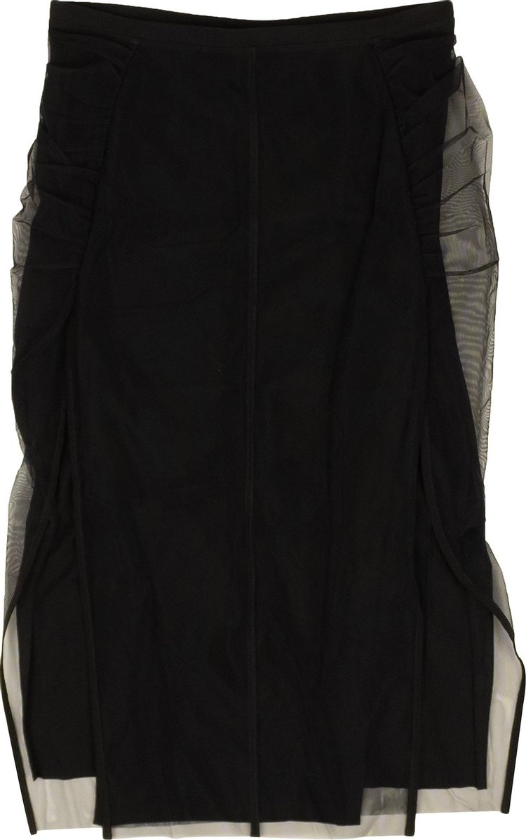 Rick Owens Collage Skirt 'Black'