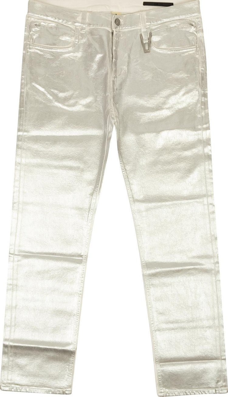 1017 ALYX 9SM Foil 6 Pocket Jean 'Silver'
