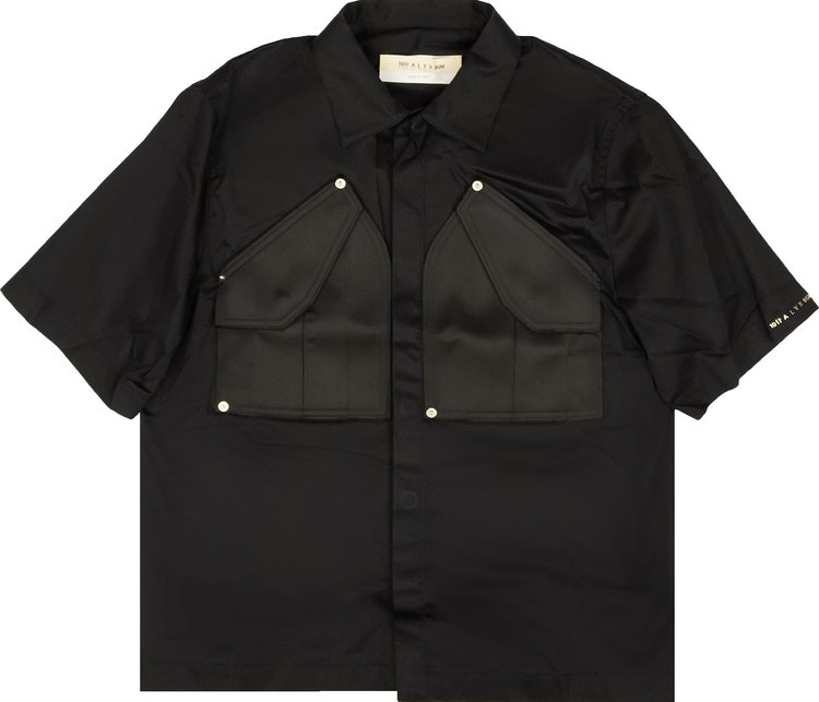 1017 ALYX 9SM Cargo Short-Sleeve Shirt 'Black'