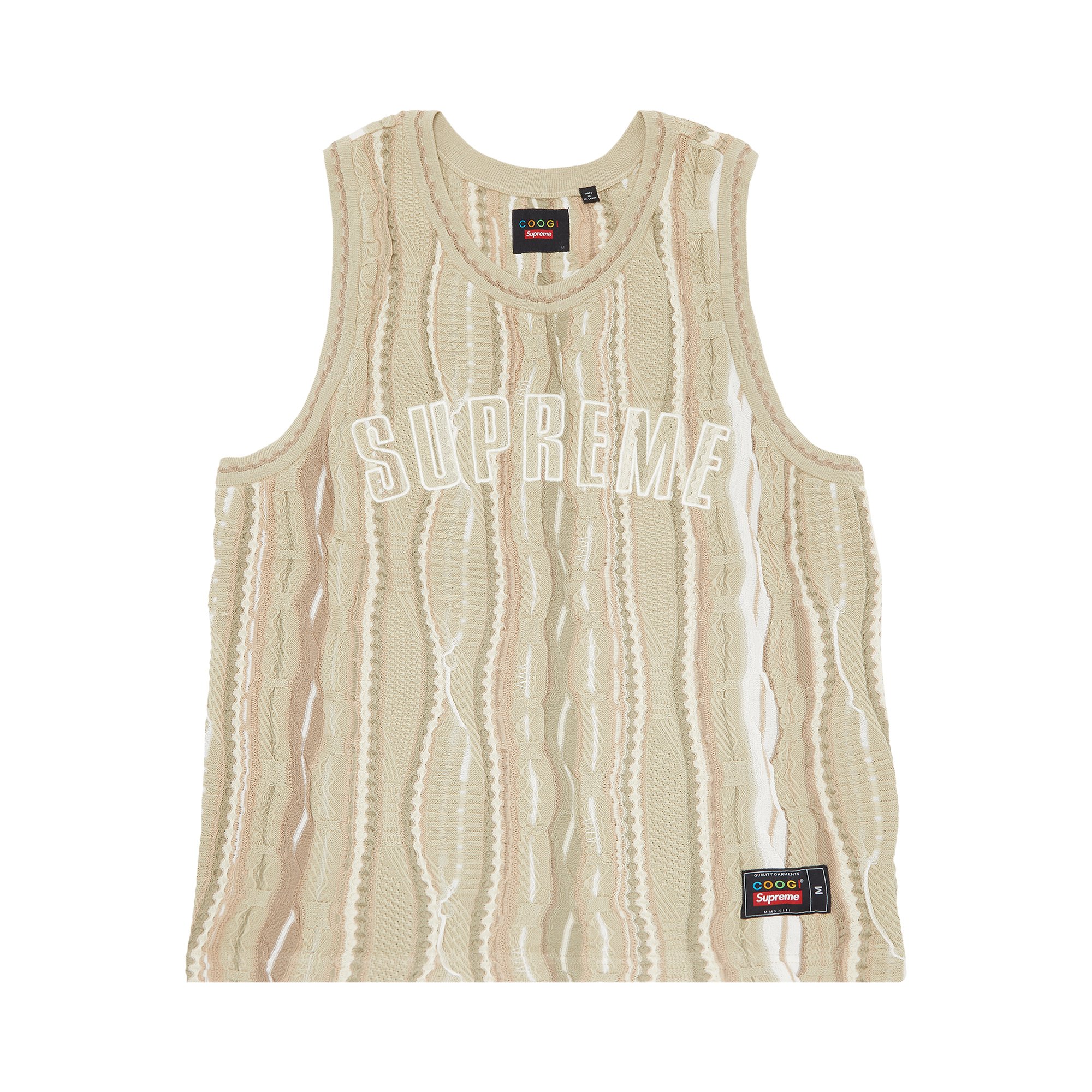 Buy Supreme x Coogi Basketball Jersey 'Tan' - SS23KN4 TAN | GOAT
