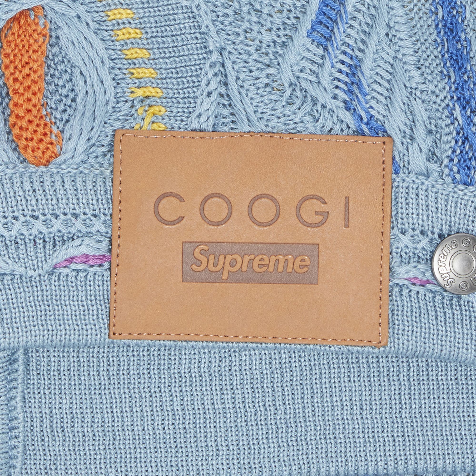 国内発送 Jacket Trucker Coogi x Supreme Buy 'Blue' BLUE SS23J7 - Gジャン/デニムジャケット