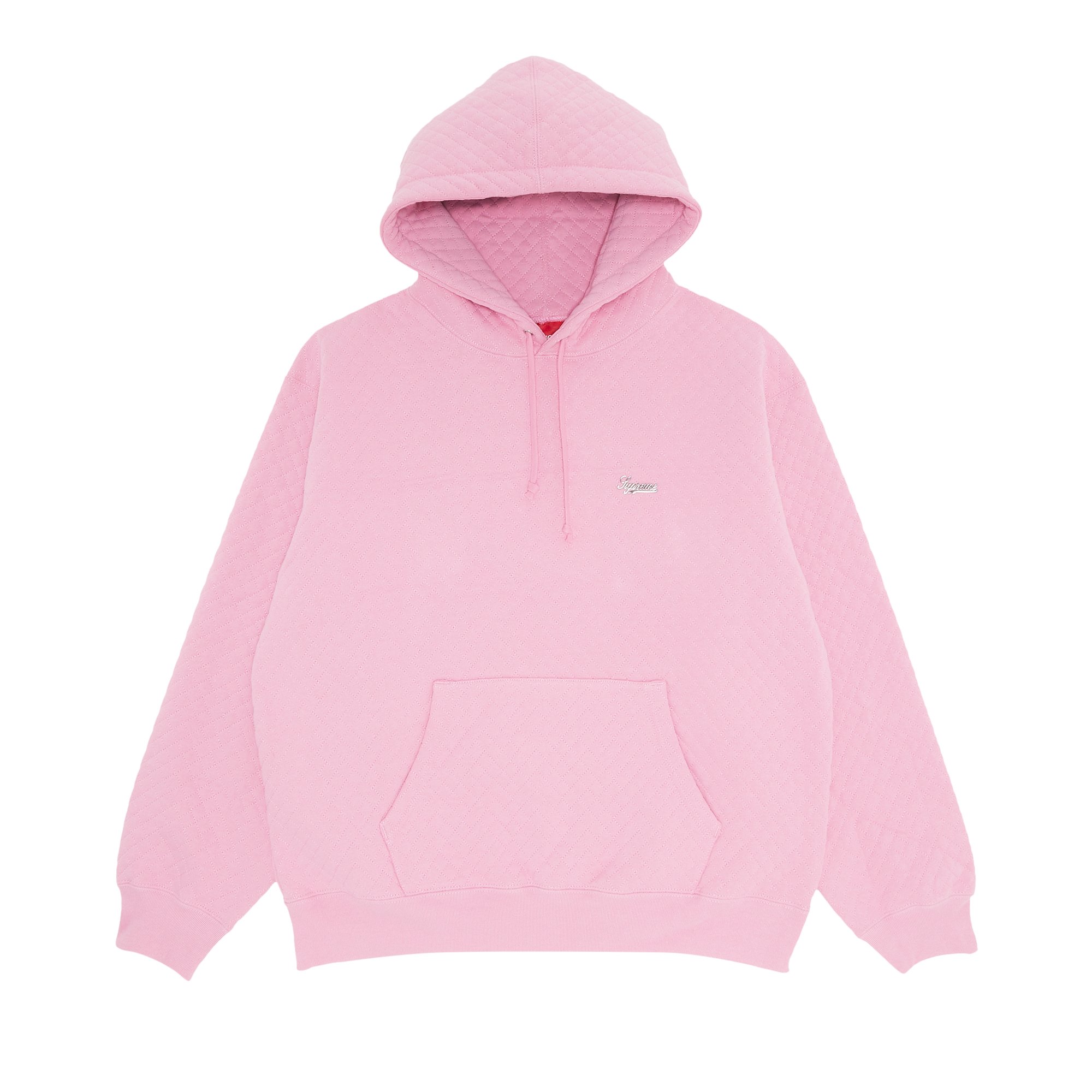 Buy Supreme Micro Quilted Hooded Sweatshirt 'Dusty Pink ...
