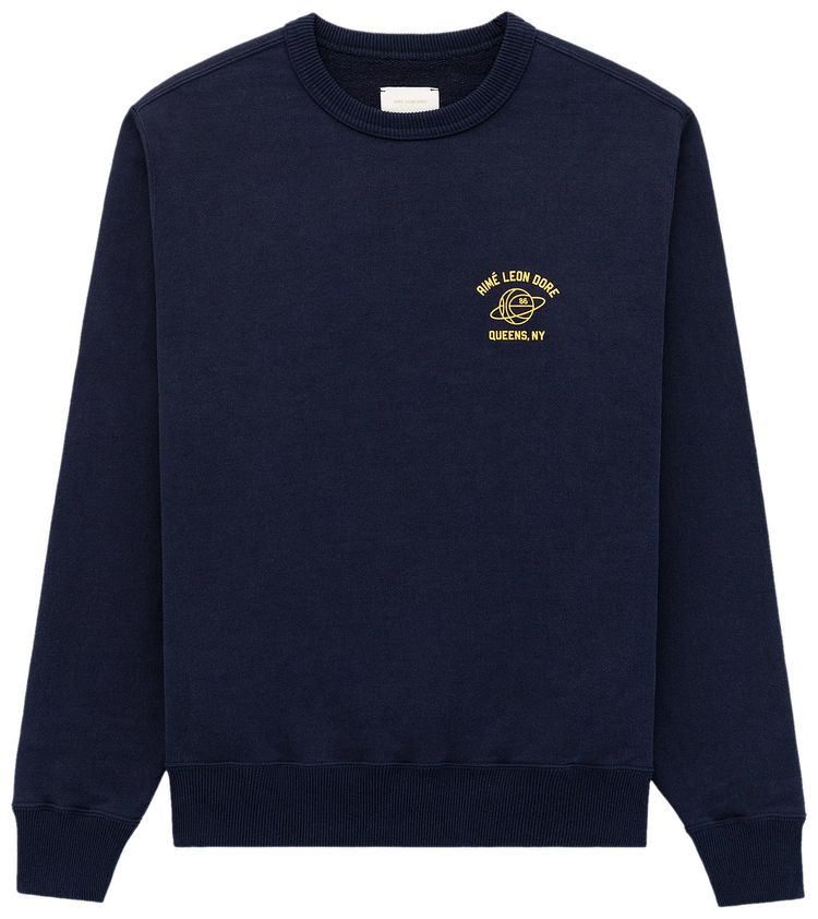Aime Leon Dore 86 Classic Crewneck Sweatshirt Navy Blazer