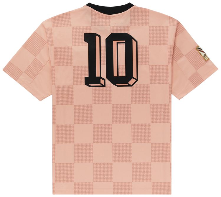Aime Leon Dore Team Soccer Jersey Peach Beige