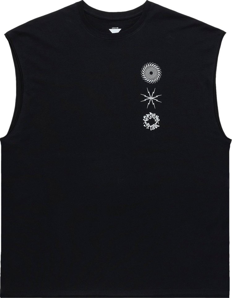 Acronym Pima Sleeveless T-Shirt 'Black'