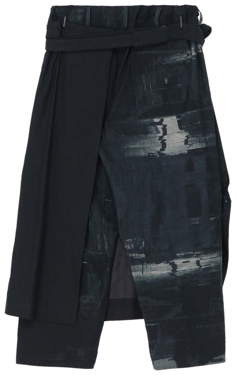 Yohji Yamamoto J Pants With PT Flare Black
