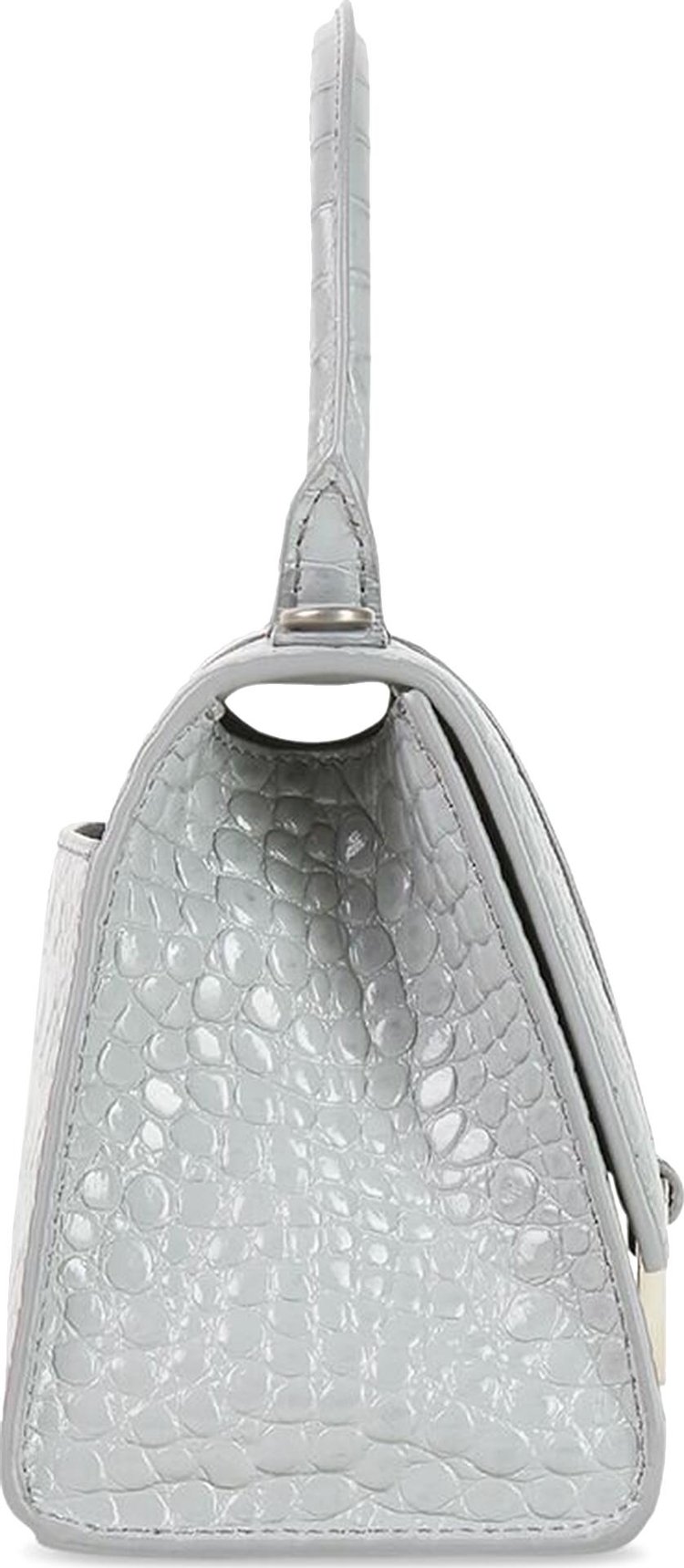 Balenciaga Small Hourlgass Top Handle Bag Grey