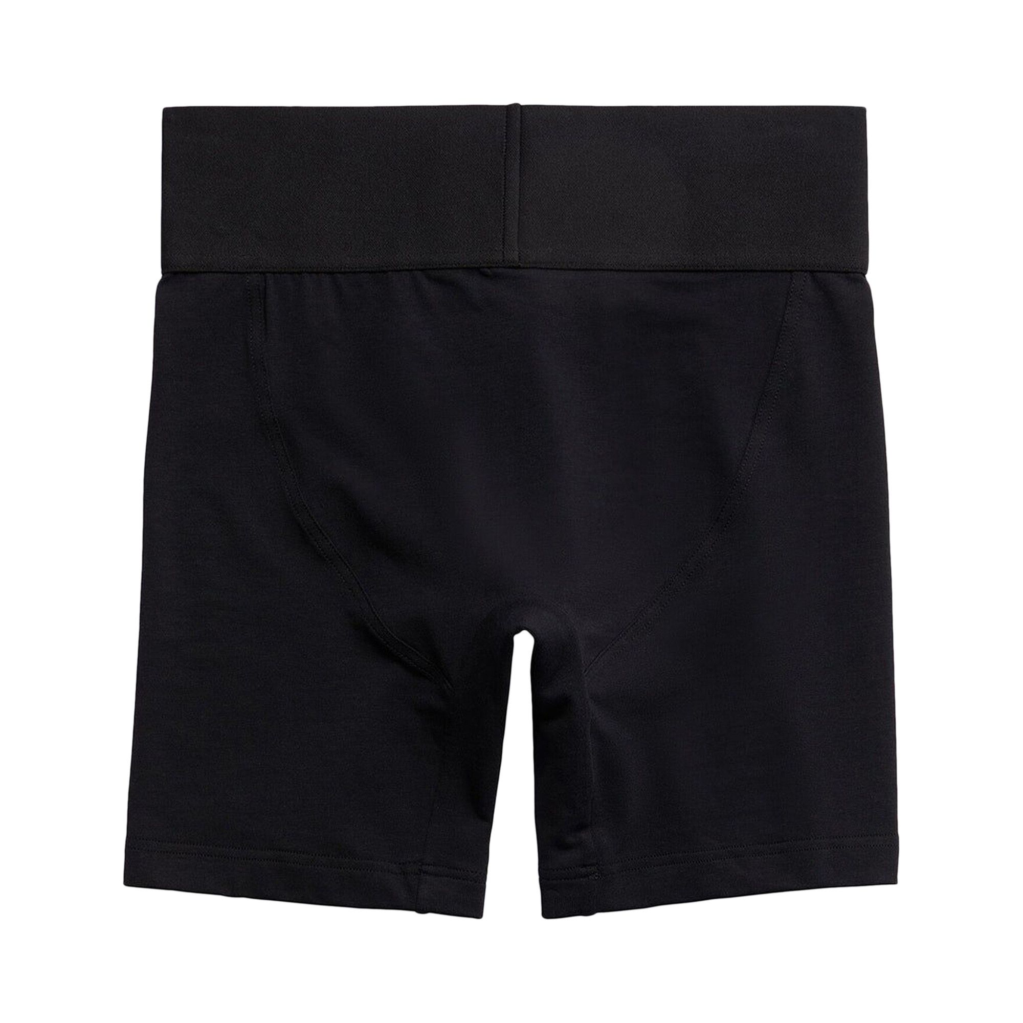 BALENCIAGA Logo Boxer Brief ブラック Balenciaga Logo Boxer Briefs Black & Black | END. (US)