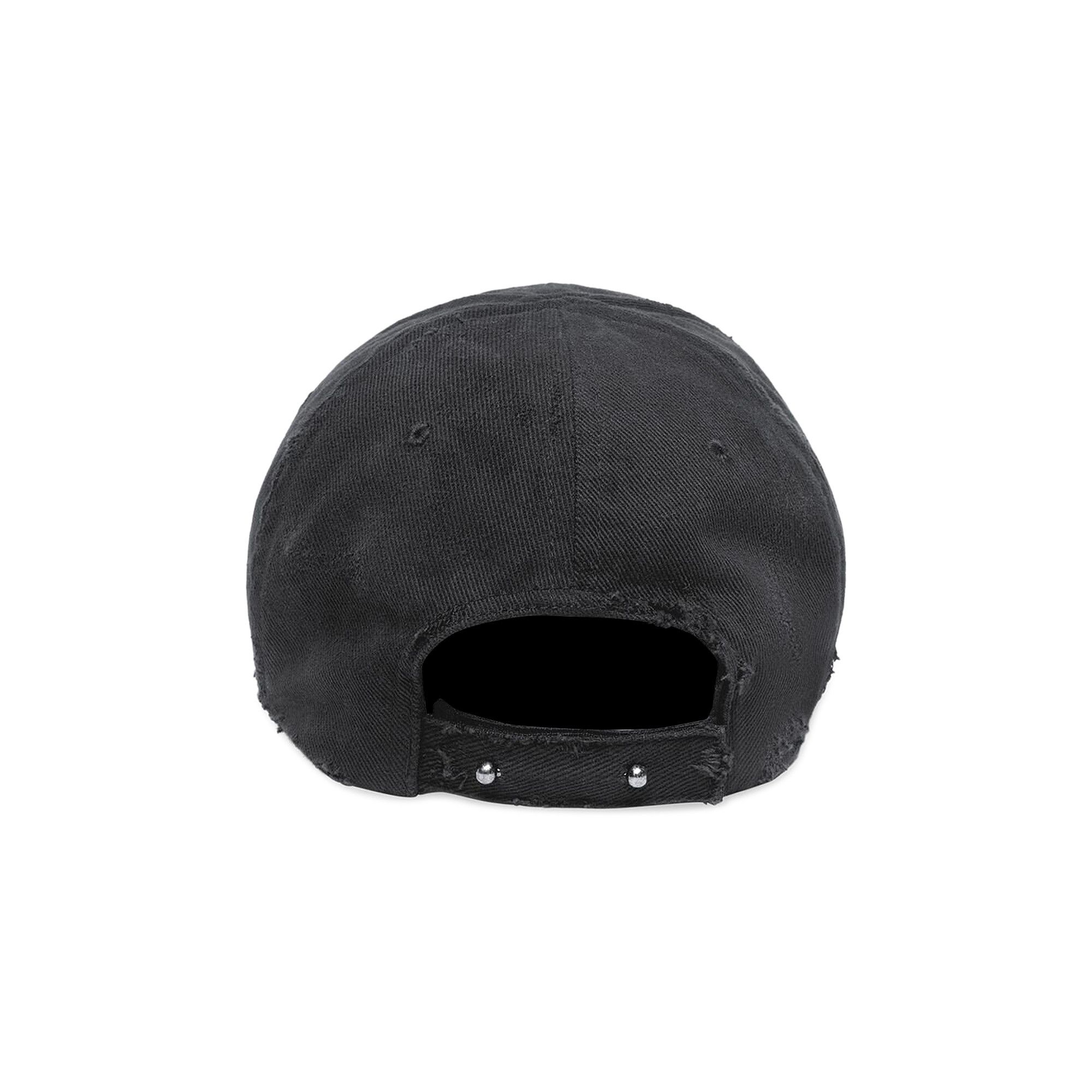 Buy Balenciaga Heavy Piercing Cap 'Black/White' - 749157