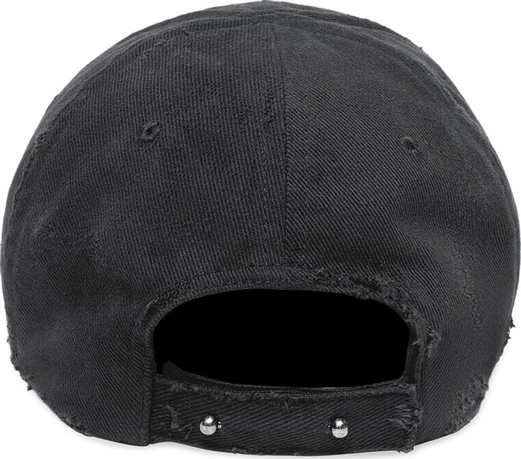 Balenciaga Heavy Piercing Cap BlackWhite