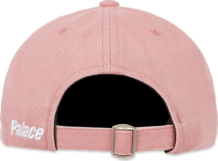 Palace Lowercase Washed Denim 6 Panel Pink