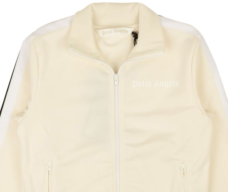 Palm Angels Classic Side Stripe Track Jacket Off White