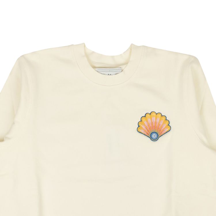 Casablanca Patch Crewneck Sweatshirt Shell