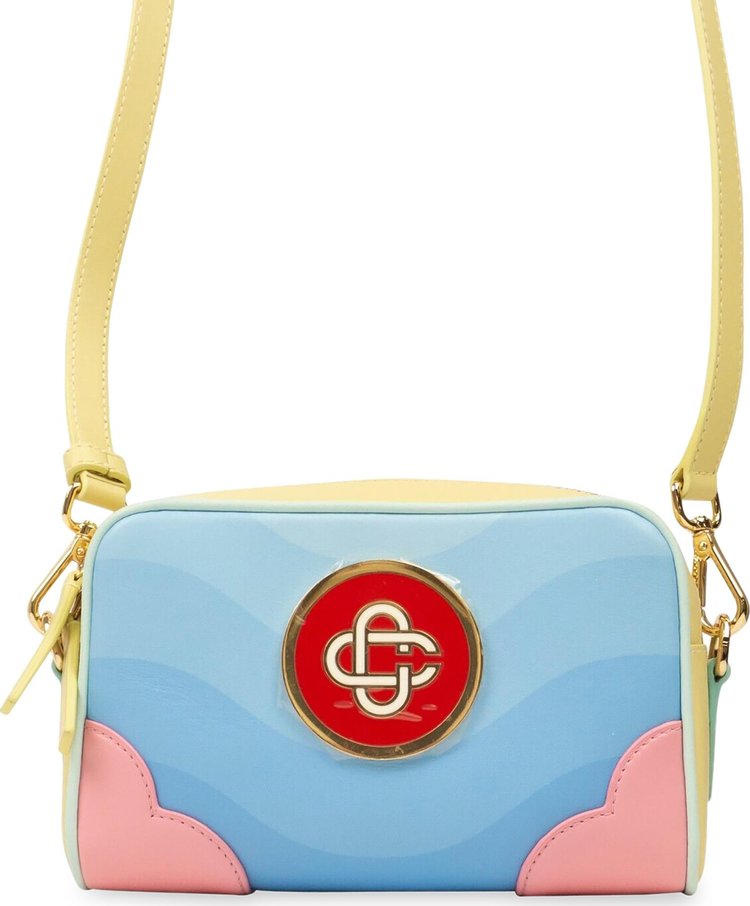 Casablanca Leather Memphis Crossbody Bag Multicolor