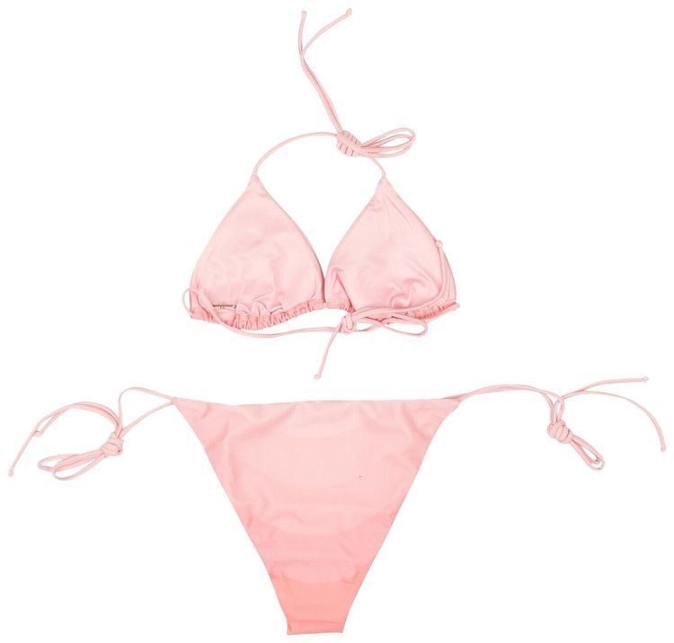 Casablanca Gradient Two Piece Bikini Pink