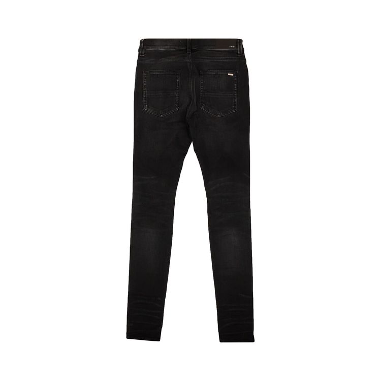Amiri Thrasher Plus Distressed Jeans Black