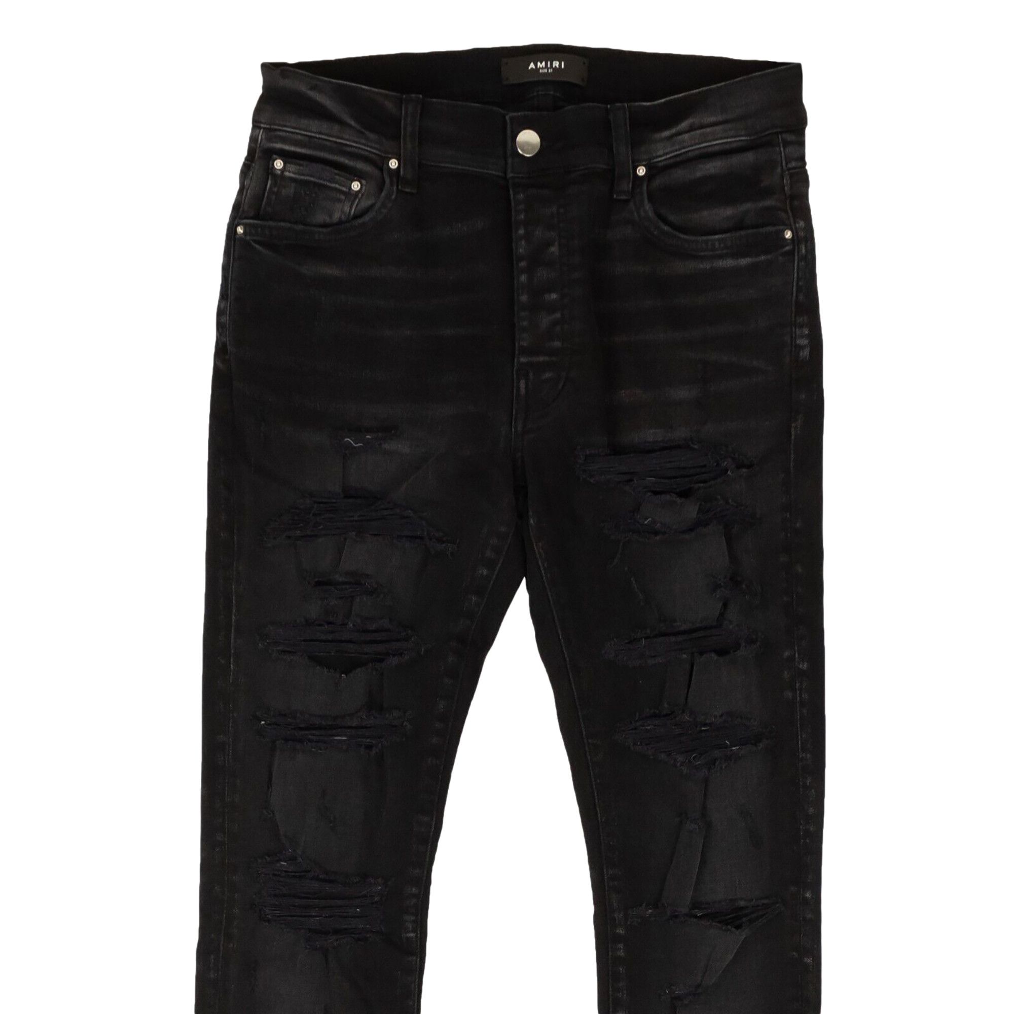 プランと料金 Thrasher Amiri Buy Plus PXMD005 - 'Black' Jeans Distressed パンツ