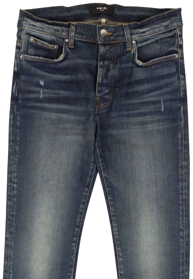 Amiri Stack Jeans Blue