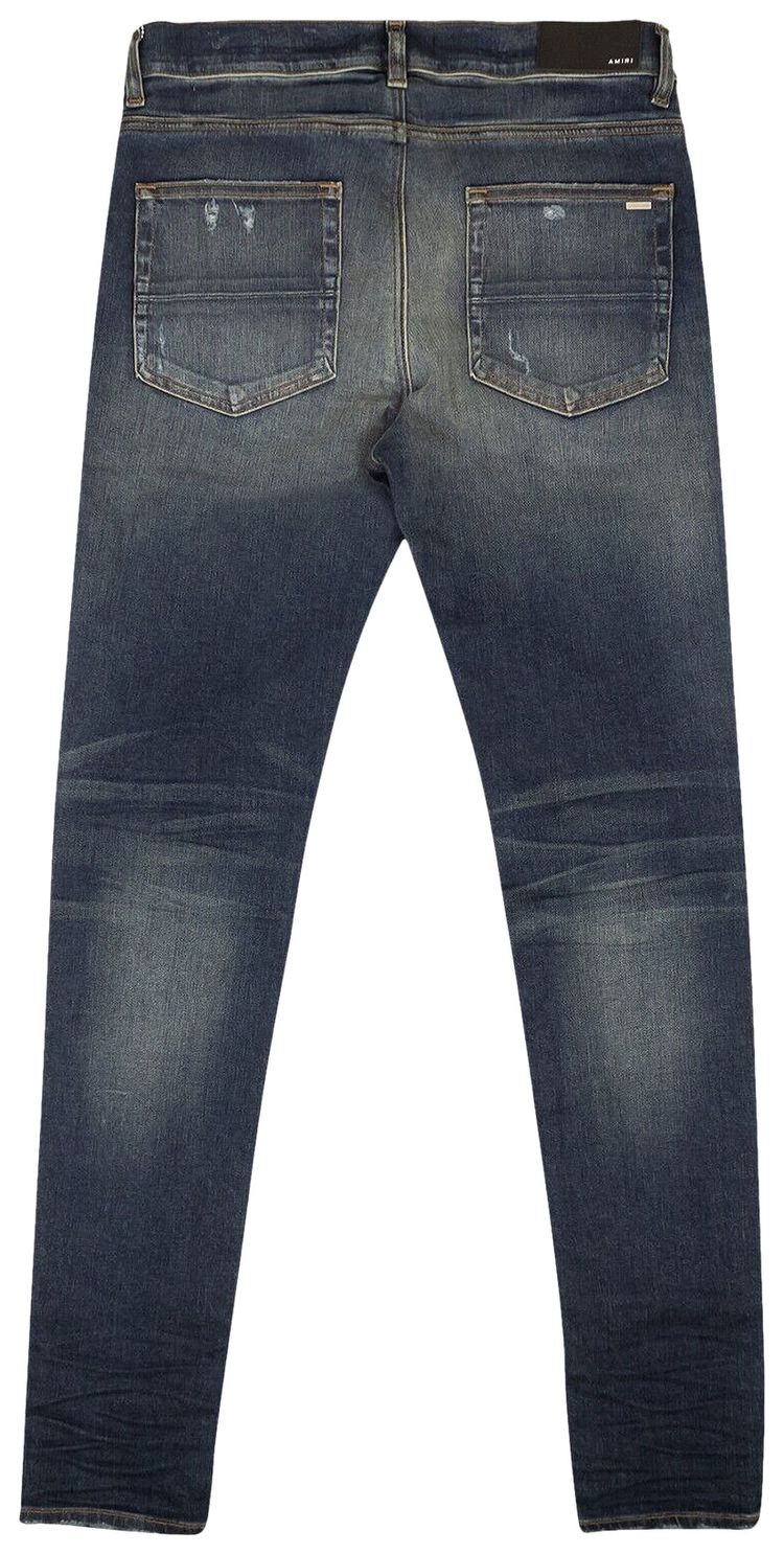 Amiri Stack Jeans Blue