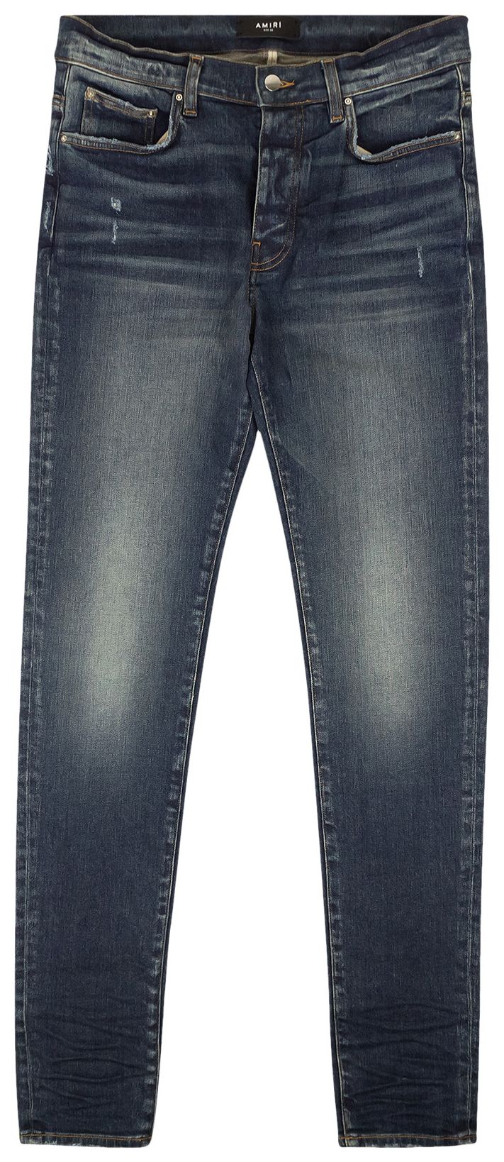 Amiri Stack Jeans Blue