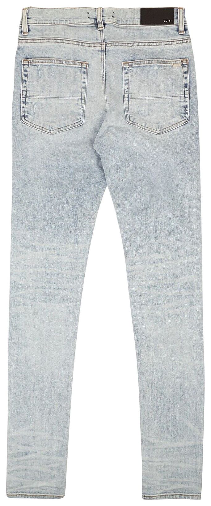 Amiri MX1 Iridescent Skinny Jeans Vintage Blue