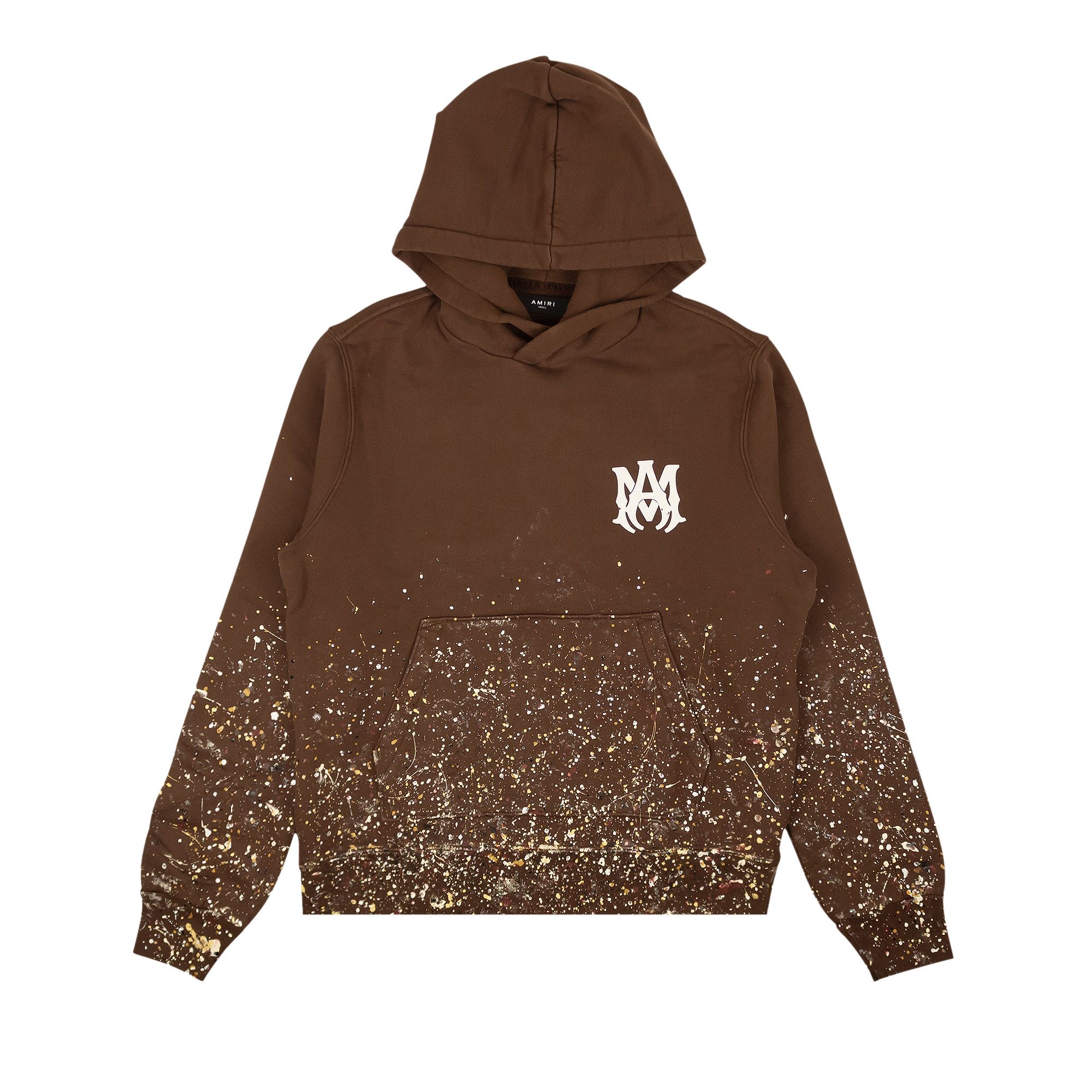 Buy Amiri Crystal Painter Hooded Sweatshirt 'Brown