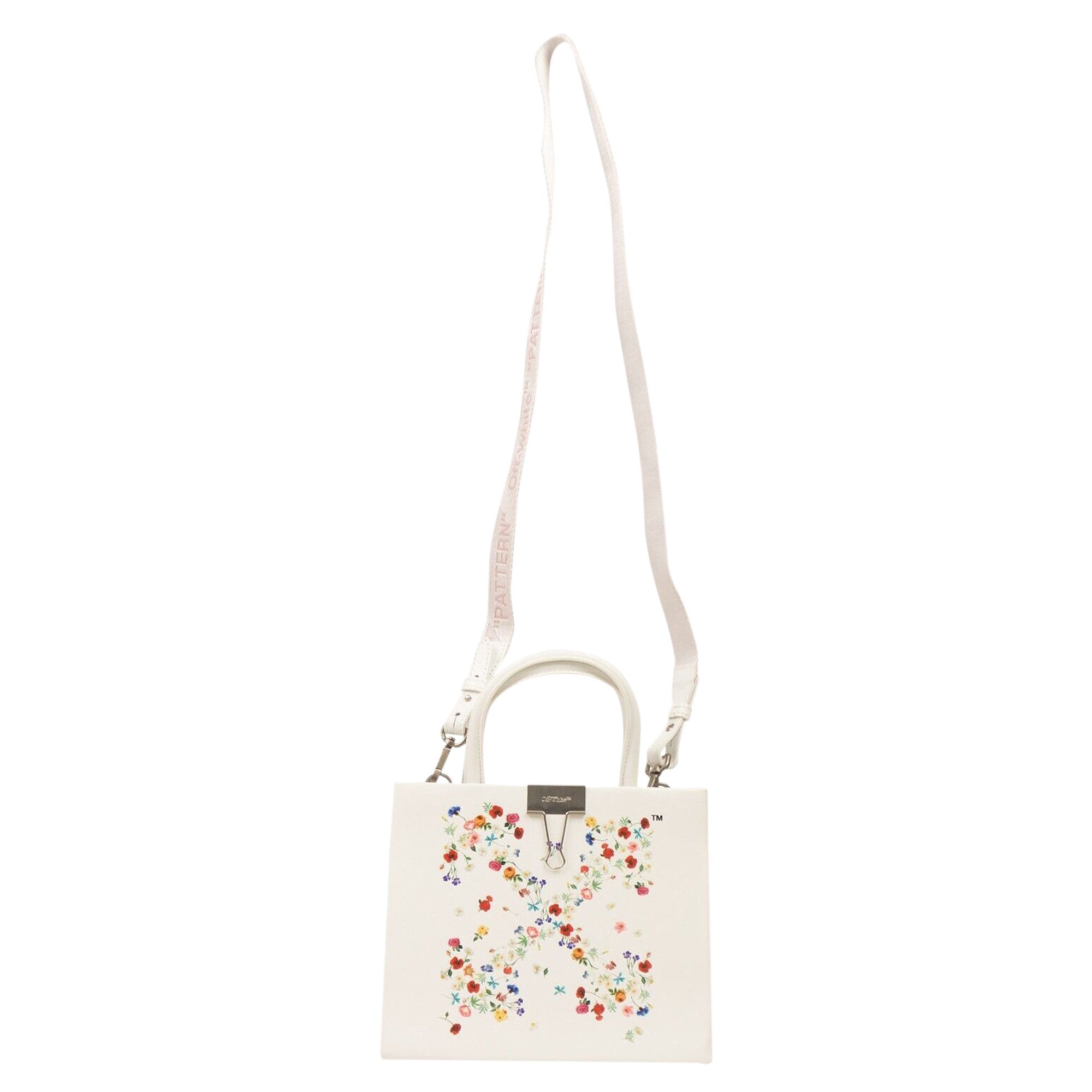 Off white floral bag online