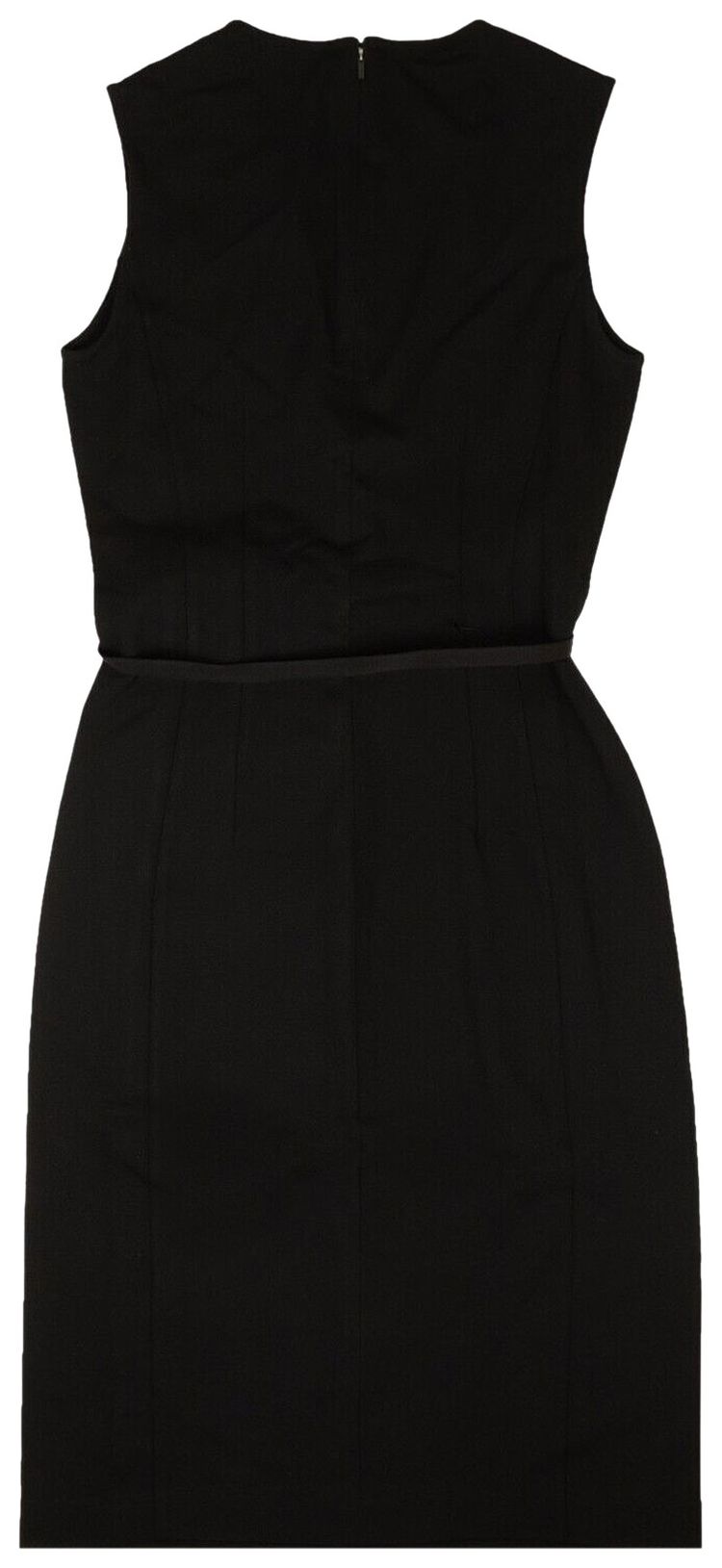 1017 ALYX 9SM Viscose Sleeveless Belted Midi Dress Black