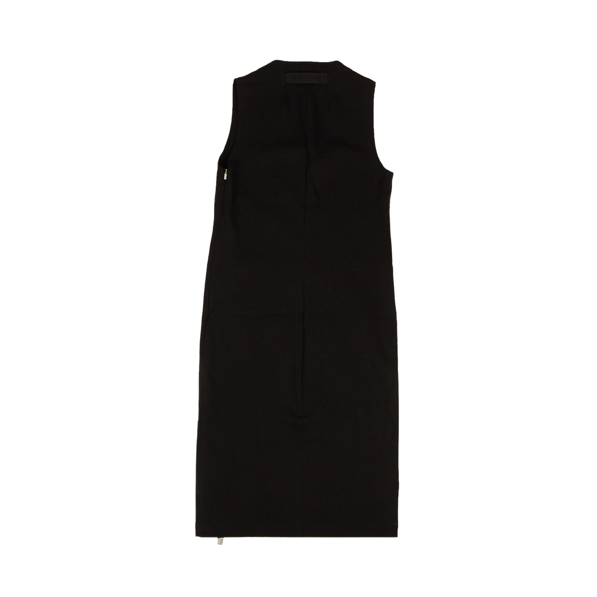Buy 1017 ALYX 9SM Zip Detail Fitted Mini Dress 'Black