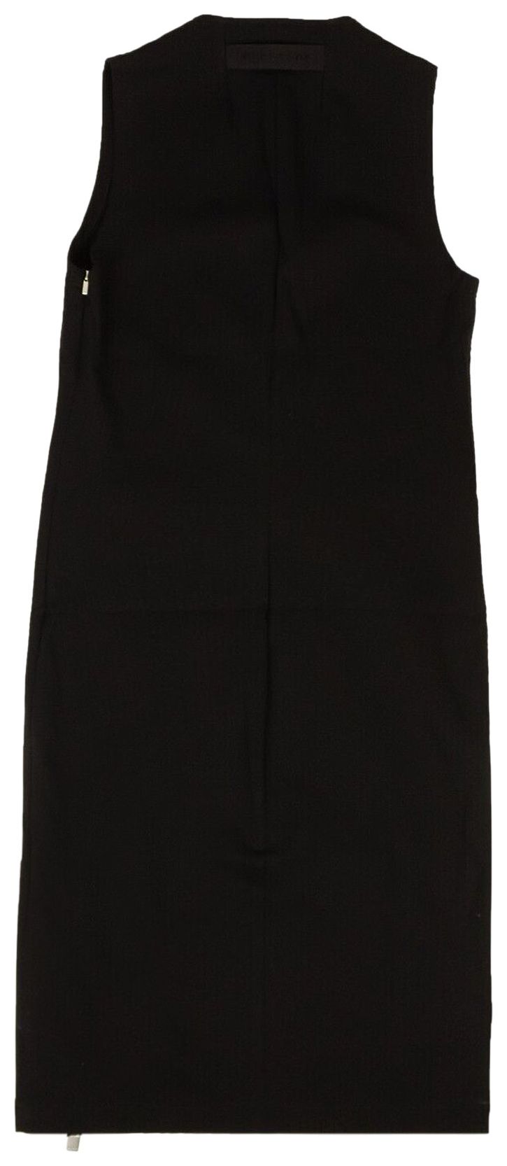 1017 ALYX 9SM Zip Detail Fitted Mini Dress Black