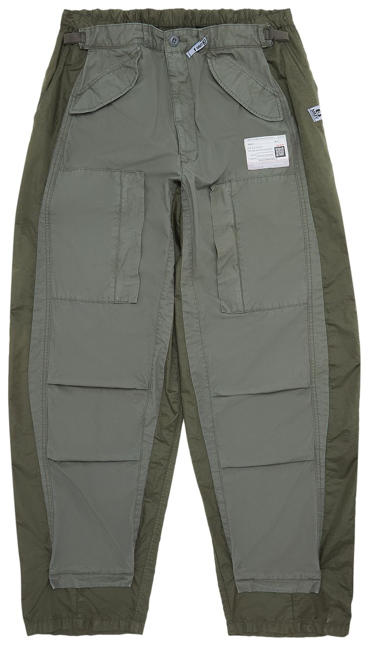 Maison Mihara Yasuhiro Embedded Military Pants Grey