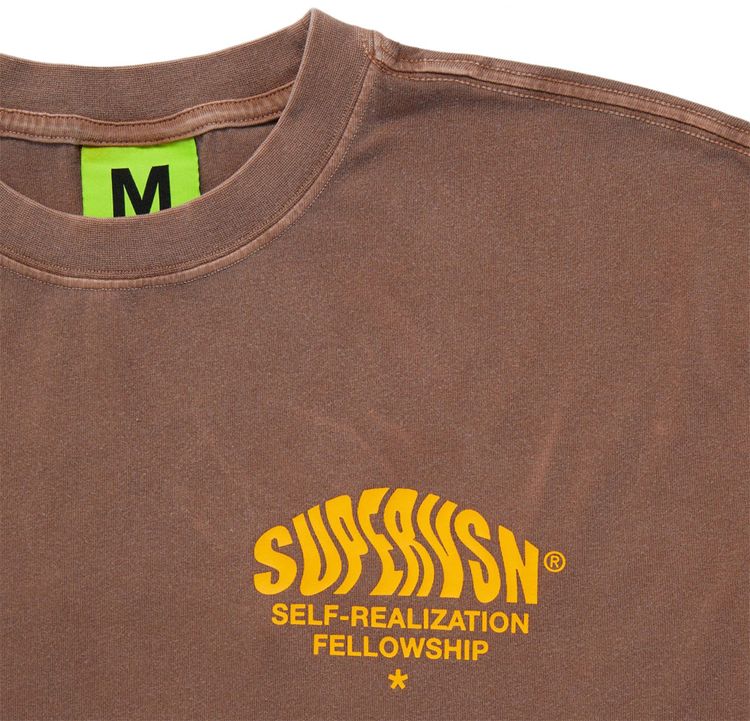 Supervsn Flare Short Sleeve Tee Mustard