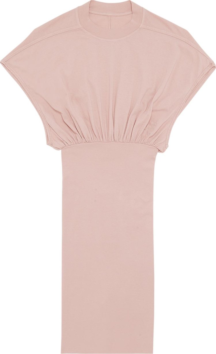Rick Owens DRKSHDW Cinched Sl Tommy Mini Dress 'Faded Pink'