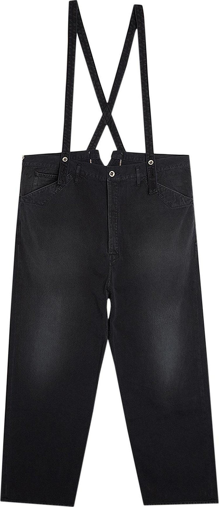 Visvim Kafka Braces Pants Black