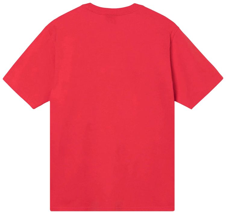 Stussy Split Oval Tee Red