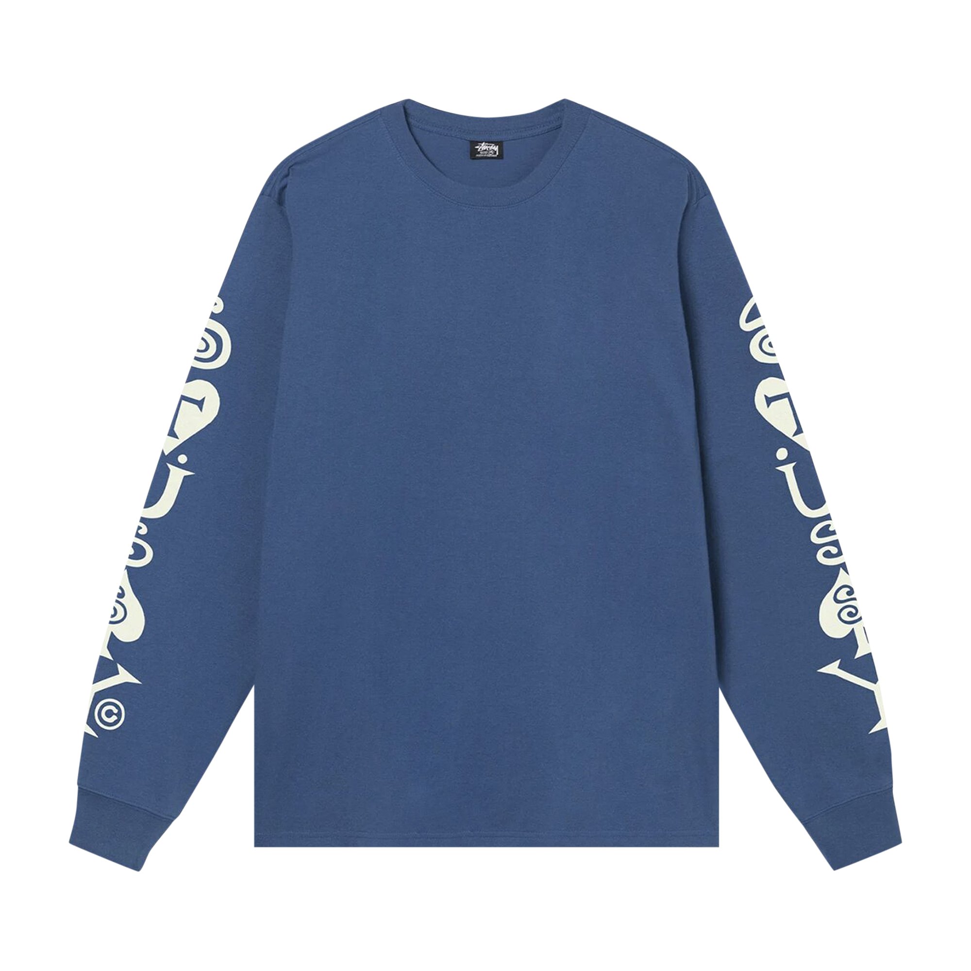 Stussy Hearts And Spades Long-Sleeve Tee 'Midnight'