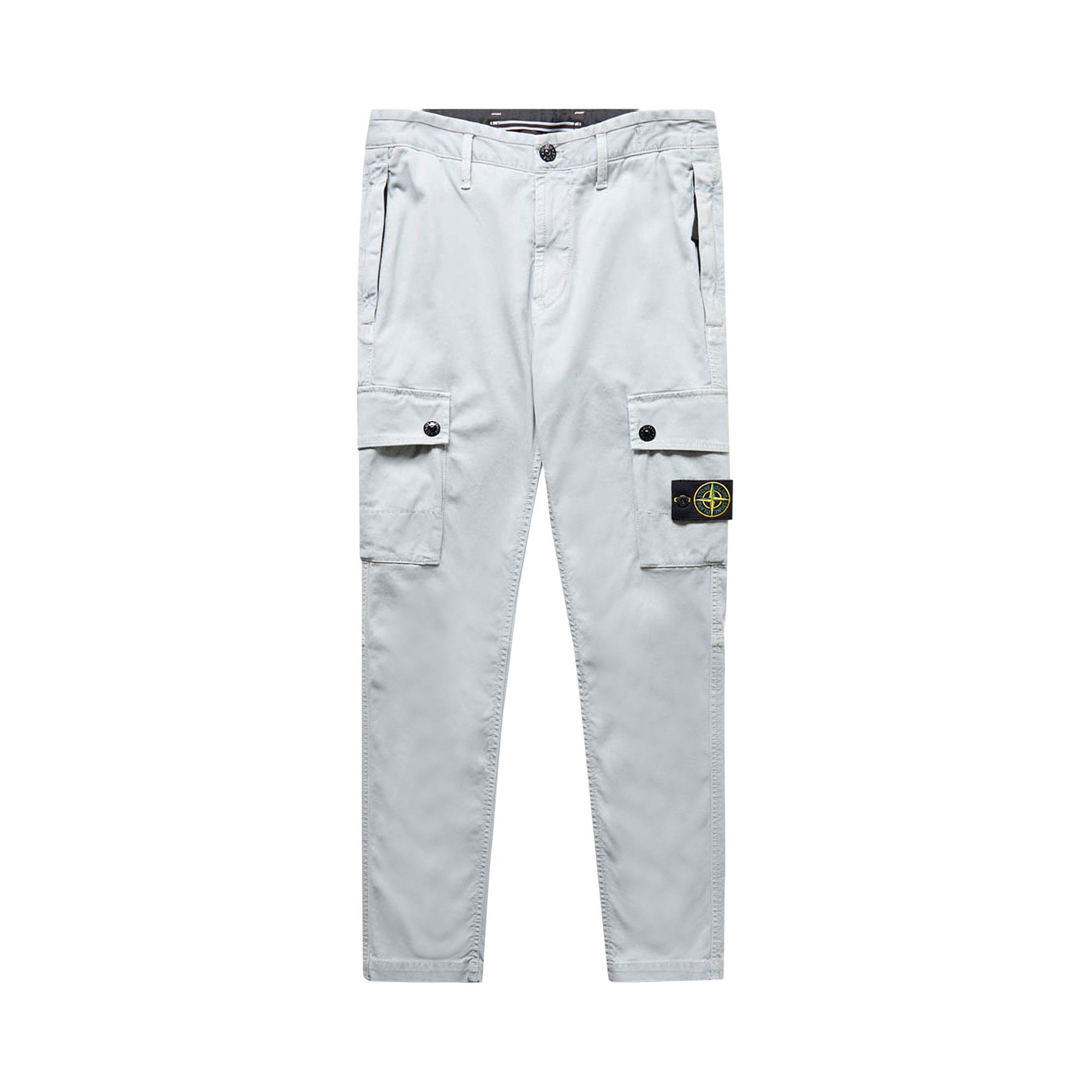 Buy Stone Island Compass Patch Cargo Pants 'White' - 7715303L1